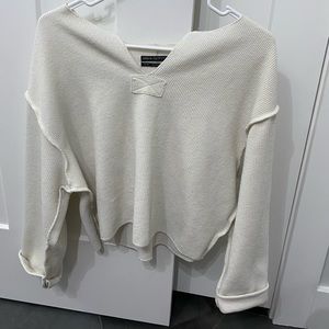 Urban outfitters oversized crop pullover blouse!